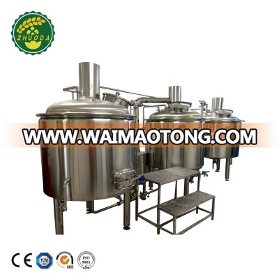 High quality hotel/bar beer brewery equipment,500L beer making machine at home