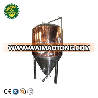 2BBL Red Cooper High Pressure Fermentation Vessel For Sale