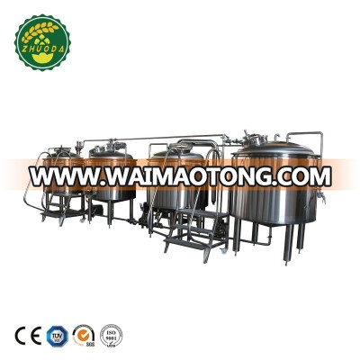 American Standard Beer Brewing Equipment for Microbrewery System